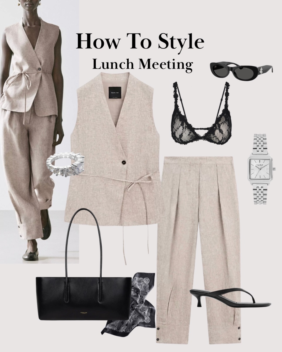 How To Style: Lunch Meeting