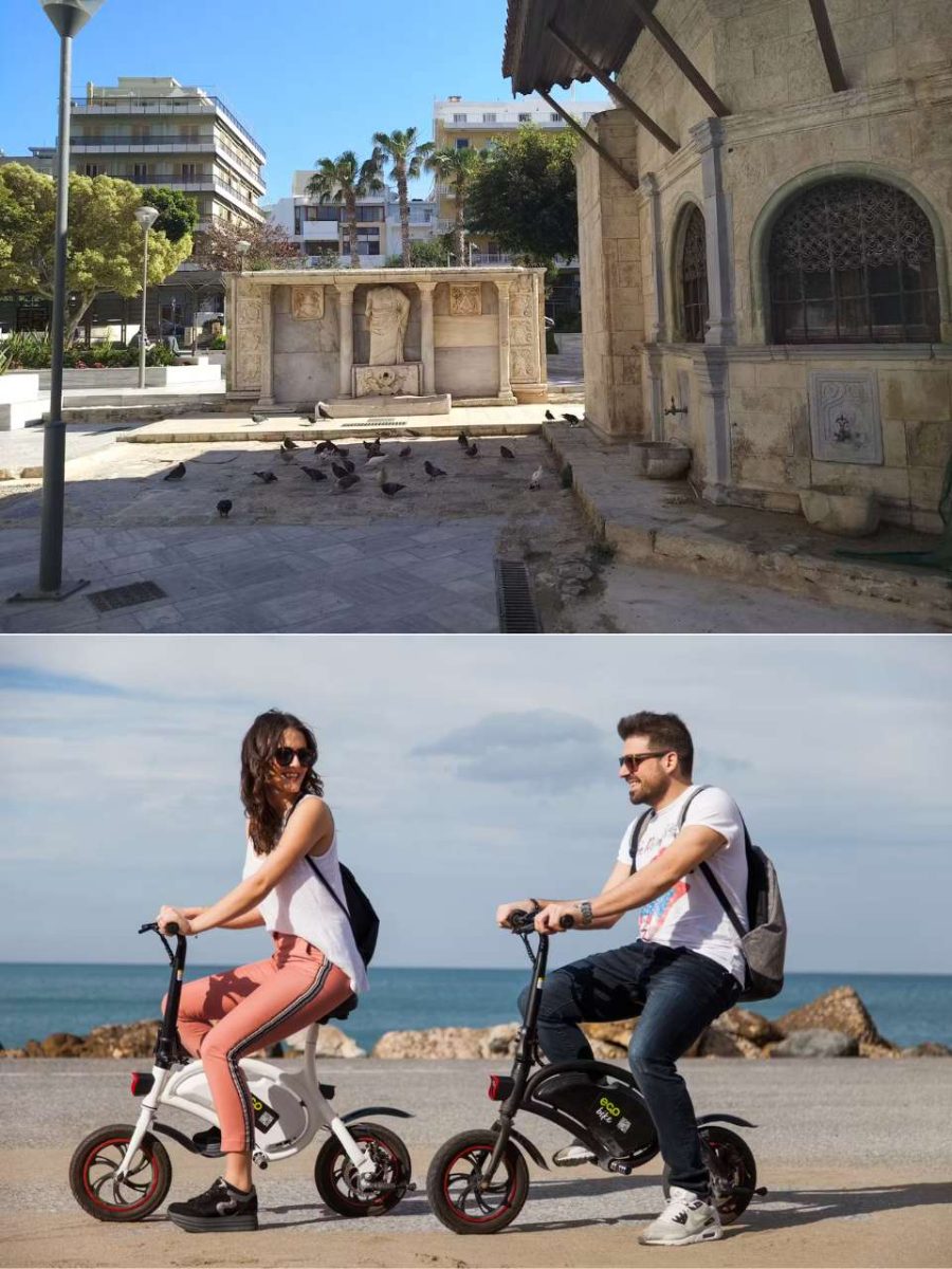 Heraklion: Historic Ecobike Tour