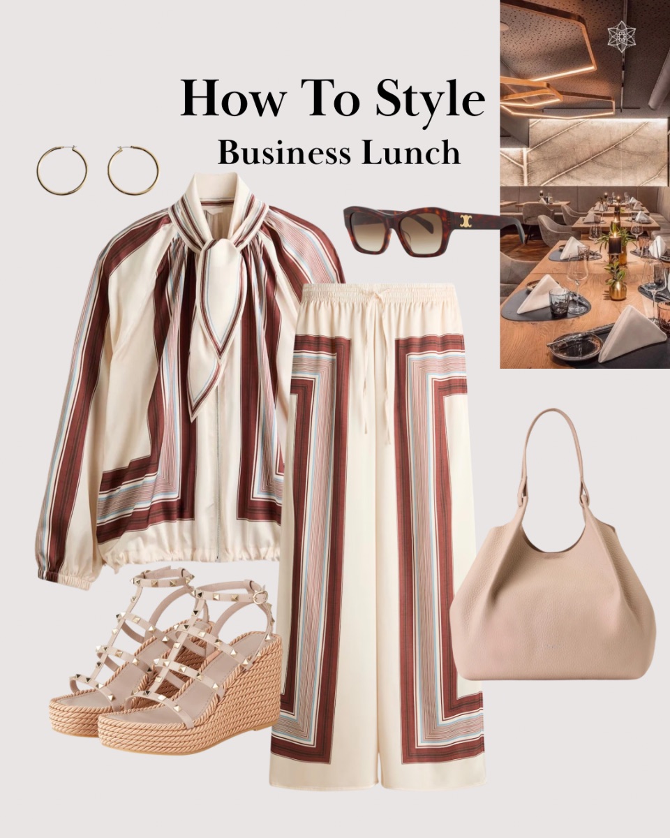 How To Style: Business Lunch