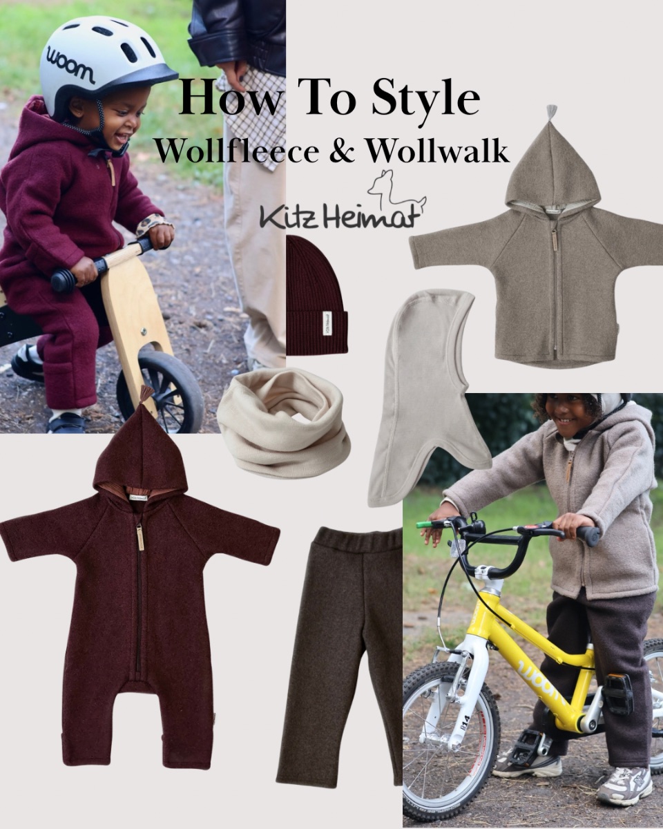 How To Style: Wollfleece & Wollwalk von Kitz Heimat