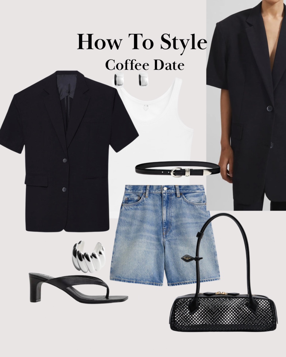 How To Style: Coffee run but make it chic